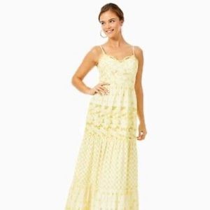 Lilly Pulitzer St Tropez Garden Gate Eyelet Dress 4 NWT